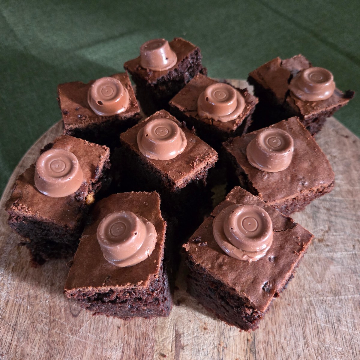 ROLO CHOCOLATE BROWNIES